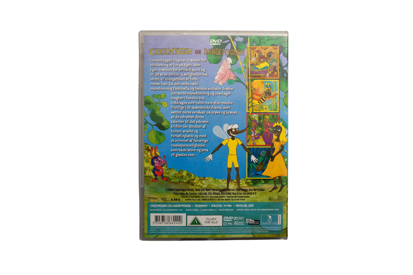 Cykelmyggen og Dansemyggen – DVD (Brugt)