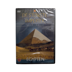 De Største Imperier: Sådan blev de bygget – Egypten – DVD (Ny) – Alle varer – Front cover