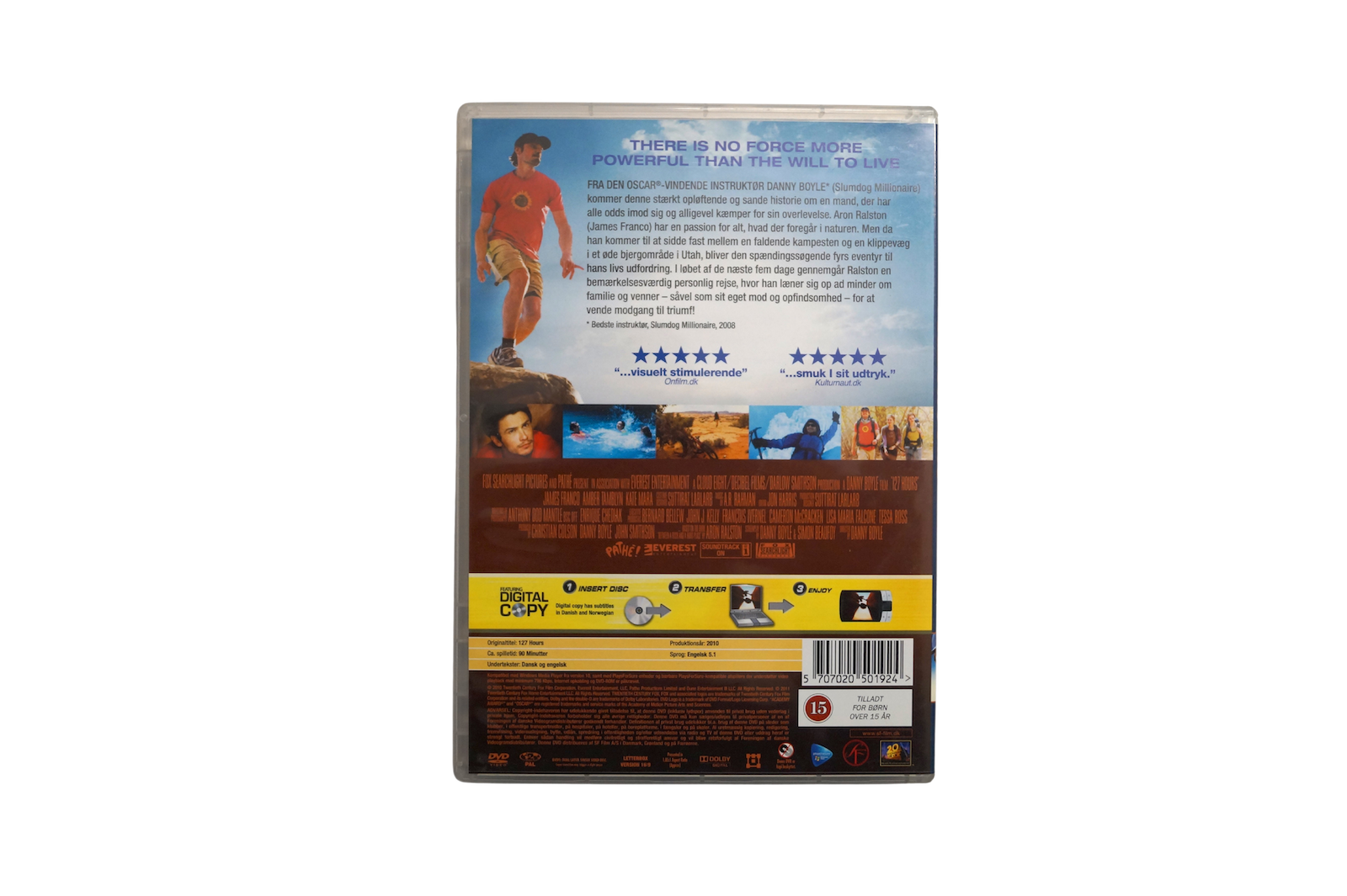 127 Hours – DVD (Brugt)