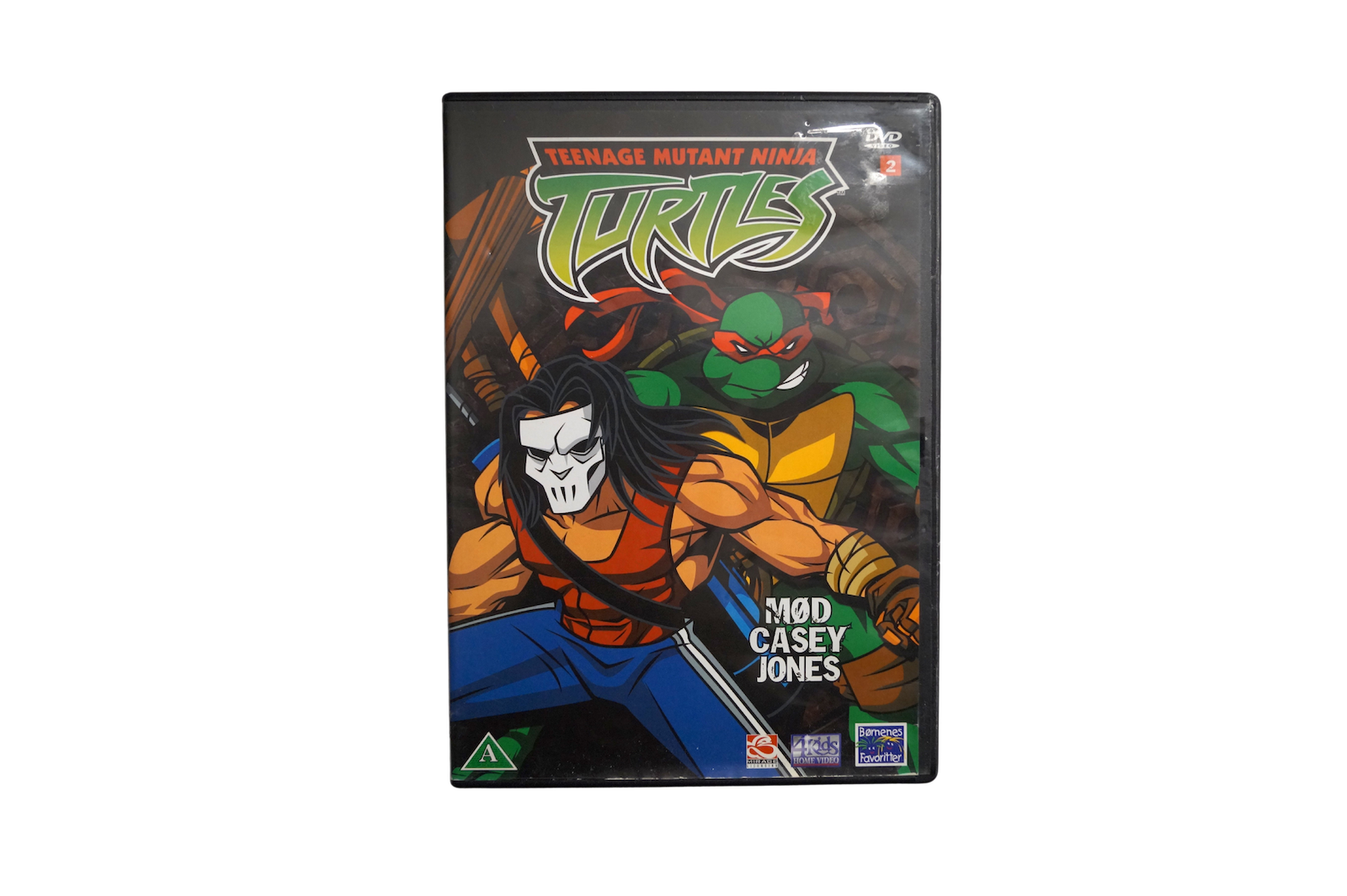 Teenage Mutant Ninja Turtles 2: Mød Casey Jones – DVD (Brugt)