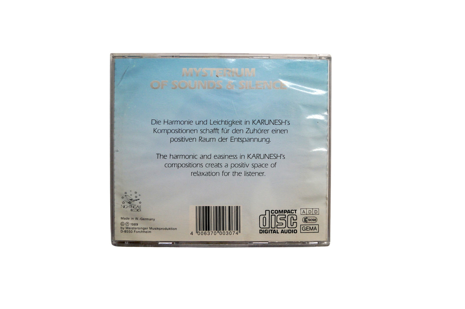 Karunesh – Sounds of the Heart – CD (Brugt)