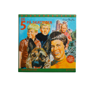 Enid Blyton – De 5 på Skatteøen – 3 CD Lydbog (Brugt)