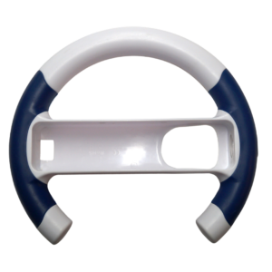 Racing Wheel til Nintendo Wii – Hvid/Blå (Brugt)