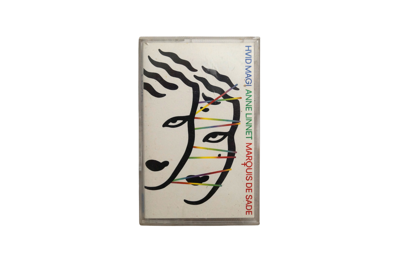 Anne Linnet & Marquis de Sade – Hvid Magi – Kassettebånd (Brugt)