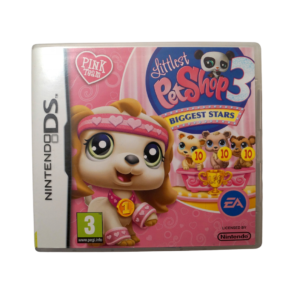 Littlest Pet Shop 3: Biggest Stars – Pink Team – Nintendo DS (Brugt) – Front cover