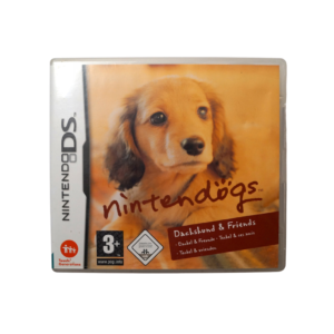 Nintendogs: Dachshund & Friends – Nintendo DS (Brugt) – Front cover