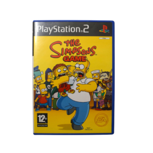 The Simpsons Game – PS2 (Brugt) – Front cover