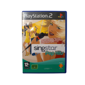 SingStar Pop Hits – PS2 (Brugt) – Front cover