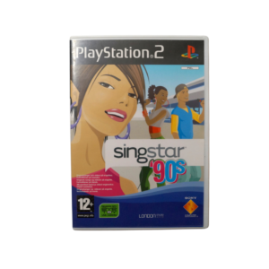 SingStar ’90s – PS2 (Brugt) – Front cover