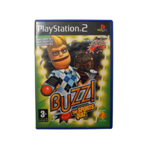 Buzz! The Sports Quiz – PS2 (Brugt) – Front cover