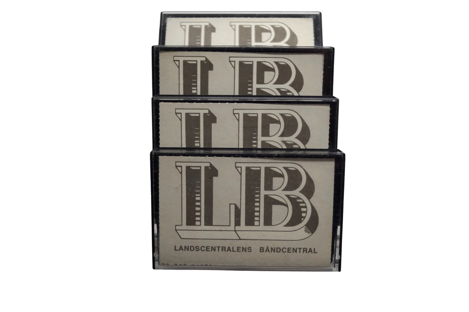 Martin A. Hansen Fortæller 2-5 – Landscentralens Båndcentral – 4 Kassettebånd (Brugt)