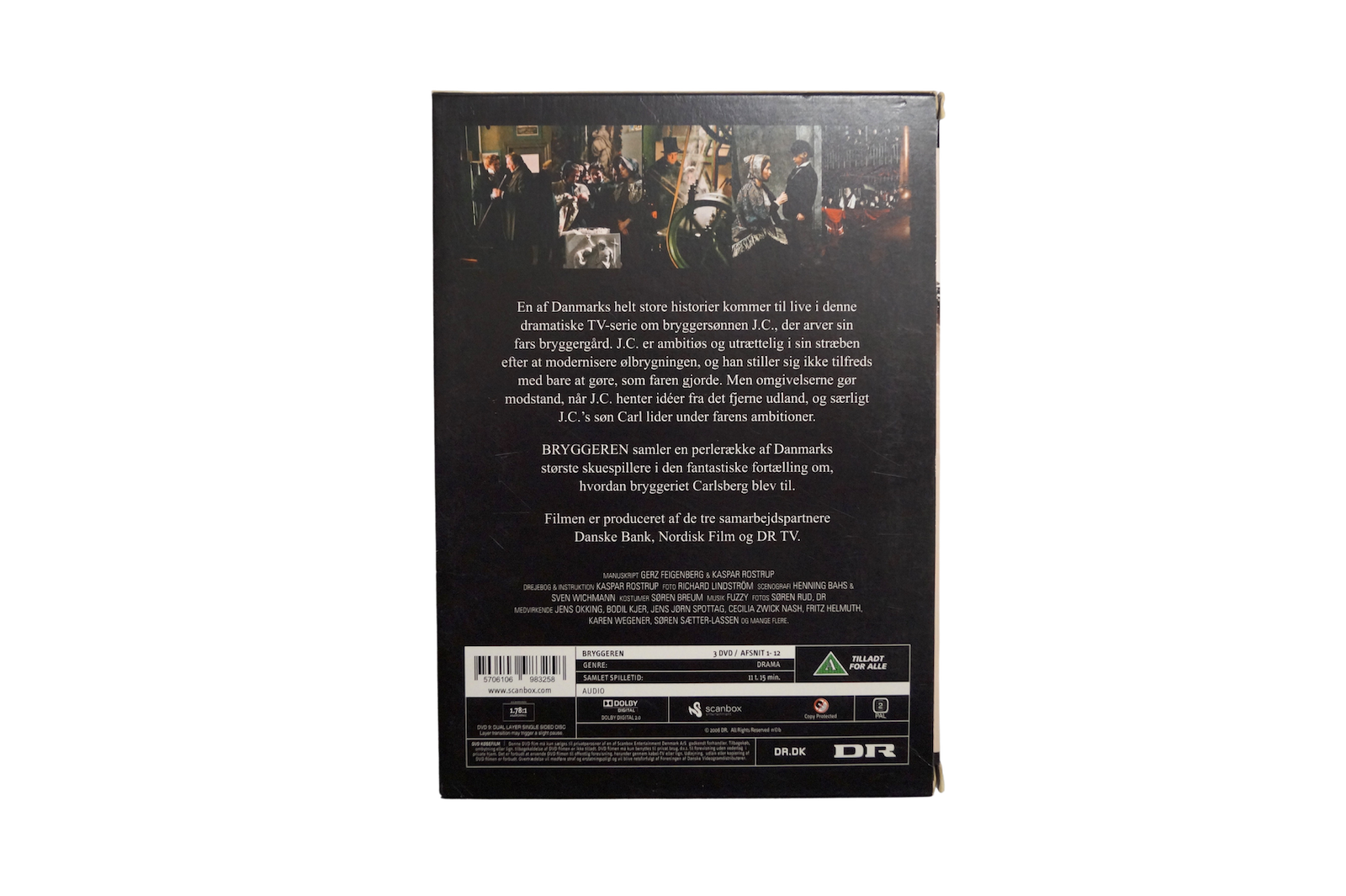 Bryggeren – Den Komplette Serie – 3 Disc – DVD (Brugt) – Alle varer – Back cover