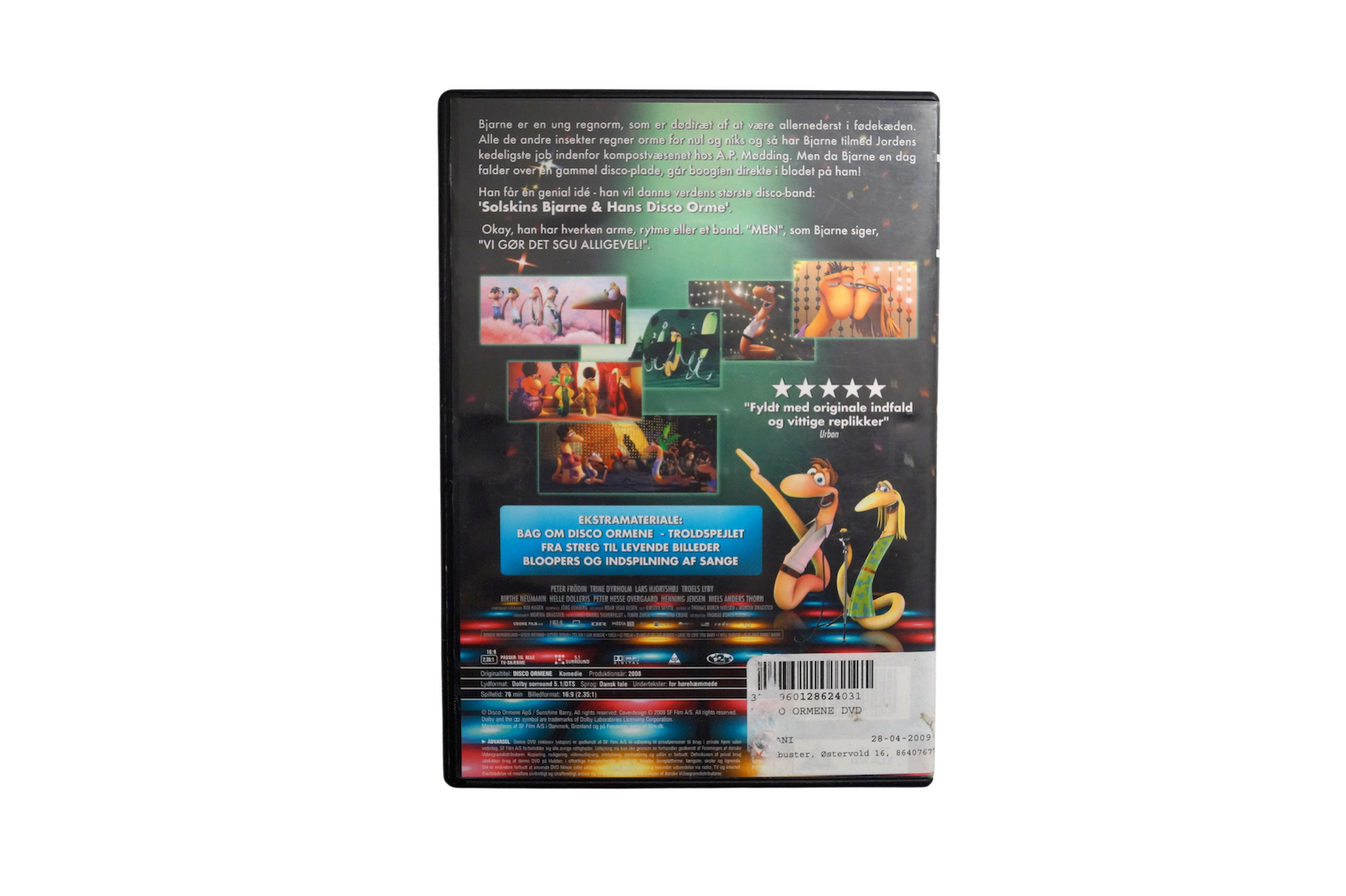 Disco Ormene – DVD (Brugt)