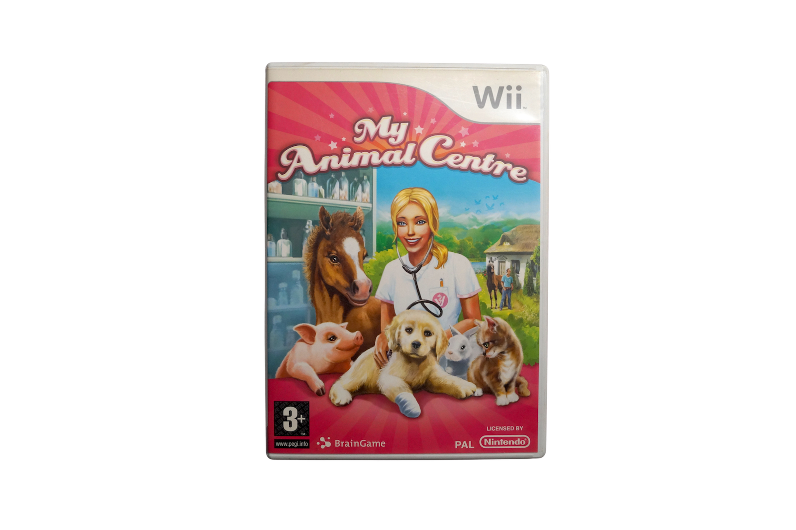 My Animal Centre – Nintendo Wii (Brugt) – Front cover