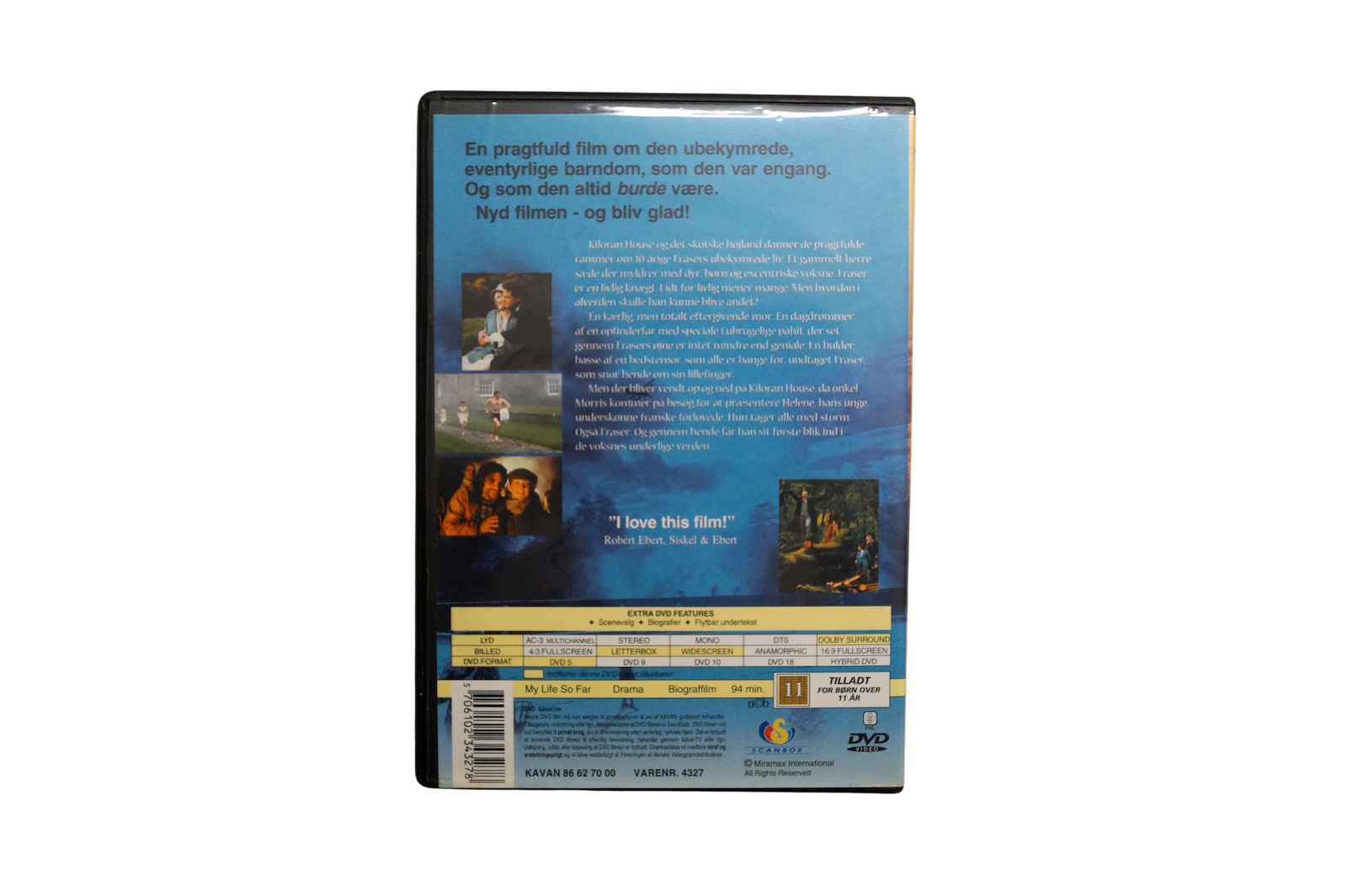 My Life So Far – DVD (Brugt) – Alle varer – Back cover