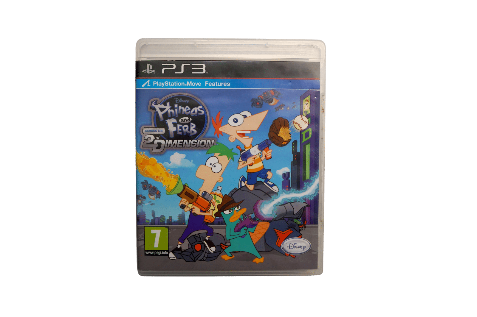 Phineas and Ferb: Across the 2nd Dimension – PS3 Move (Brugt)