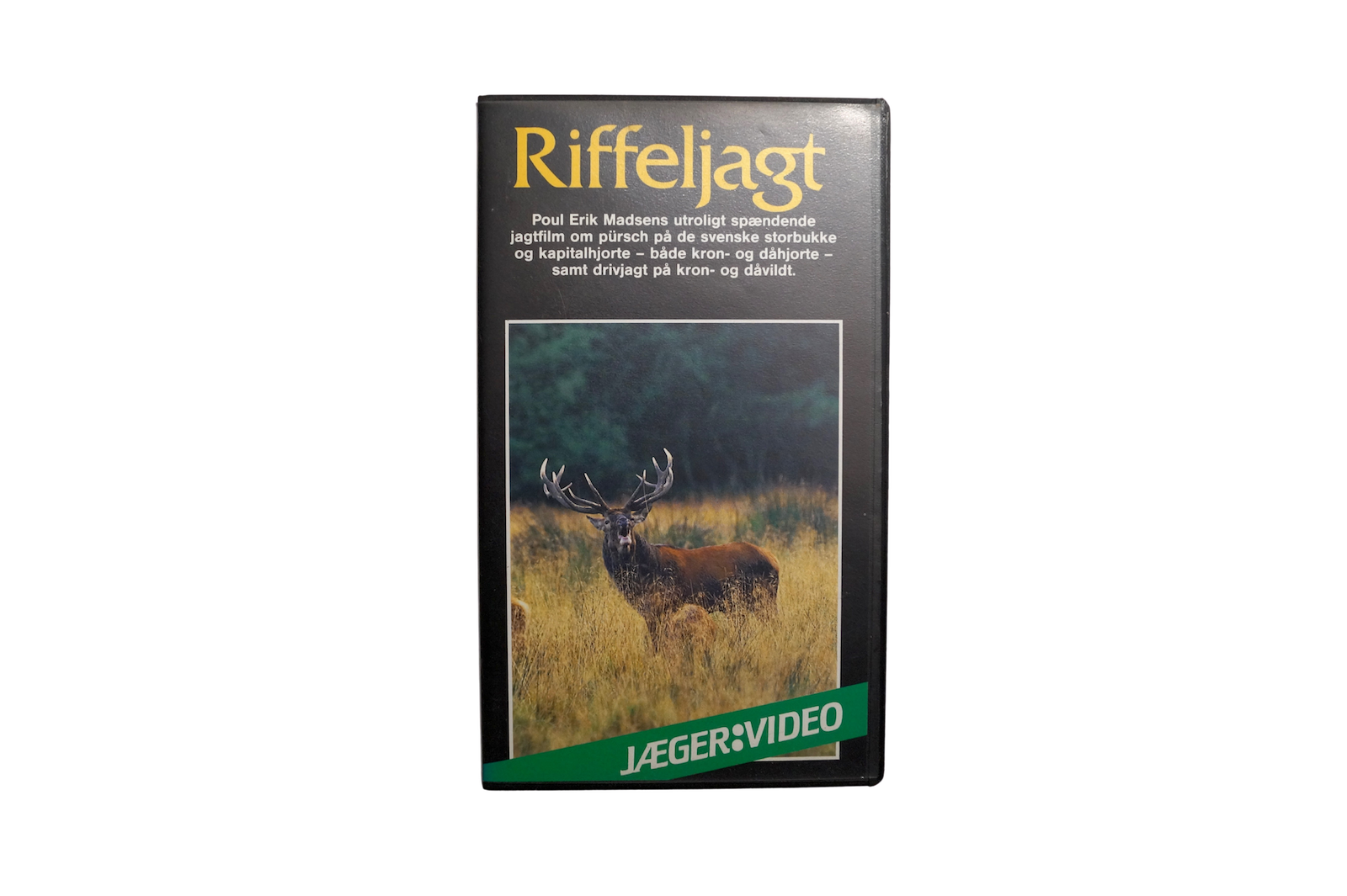 Riffeljagt – Jæger:Video – VHS (Brugt) – Alle varer – Front cover