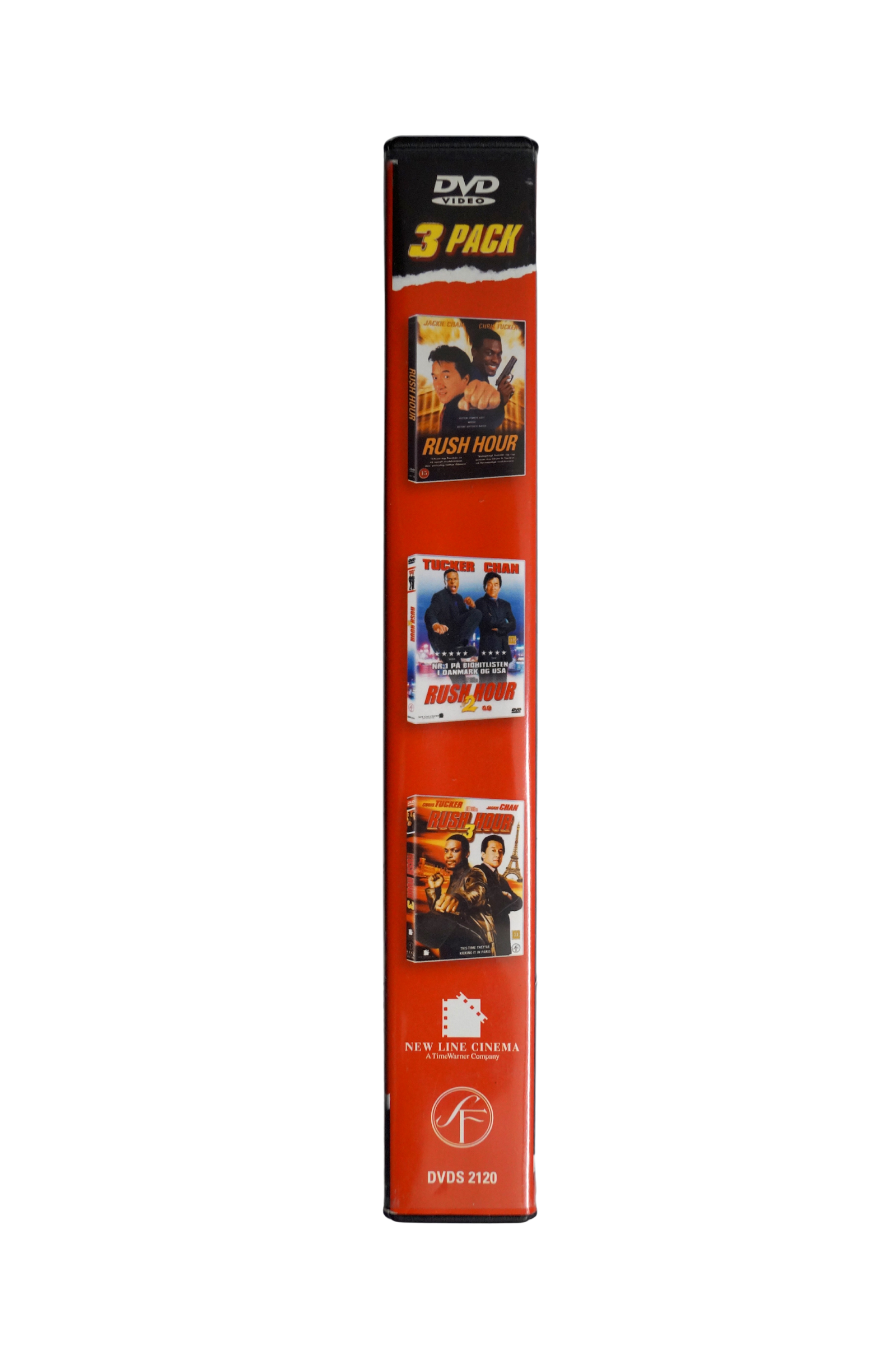 Rush Hour 3 Pack – Rush Hour 1 + 2 + 3 – DVD Box (Brugt) – Alle varer – Manual