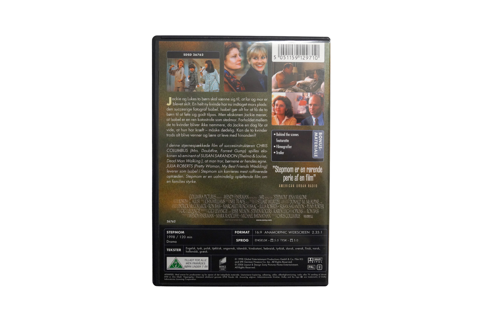 Stepmom – DVD (Brugt) – Alle varer – Back cover