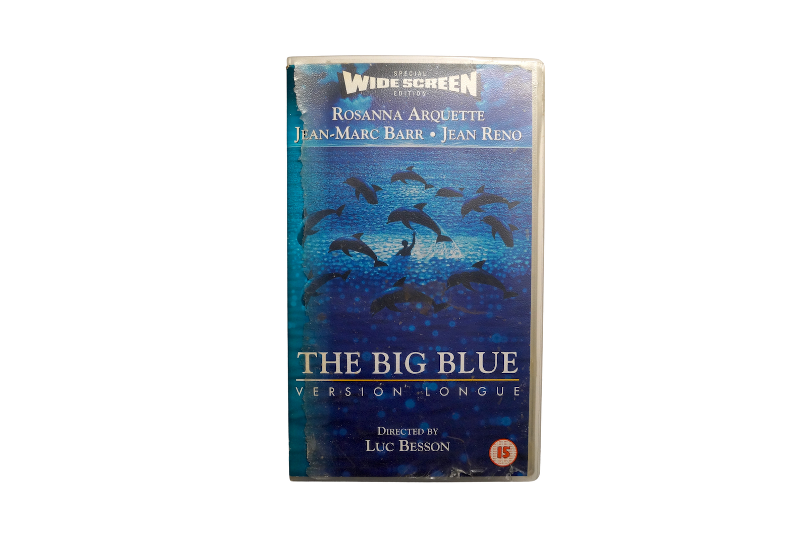 The Big Blue – Fransk Udgave – Version Longue – Special Widescreen Edition – VHS (Brugt) – Alle varer – Front cover