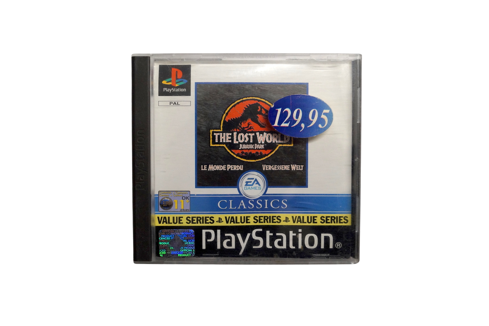 The Lost World: Jurassic Park – PS1 (Brugt) – Alle varer – Front cover