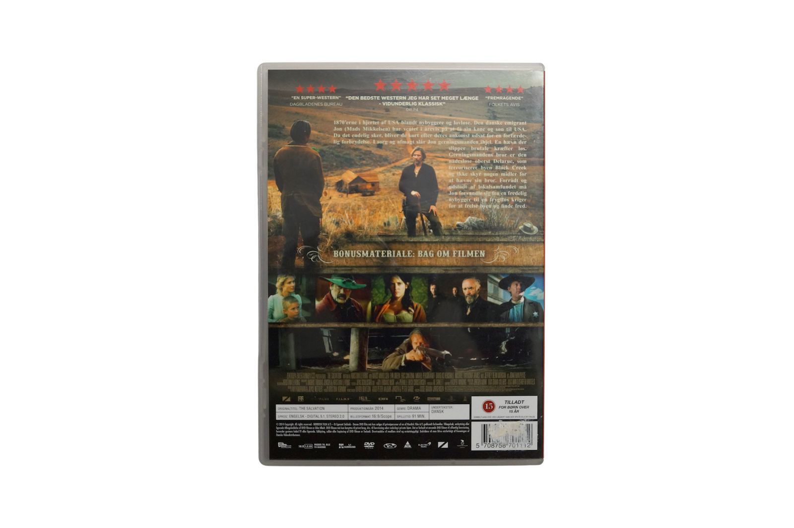 The Salvation – DVD (Brugt) – Alle varer – Back cover