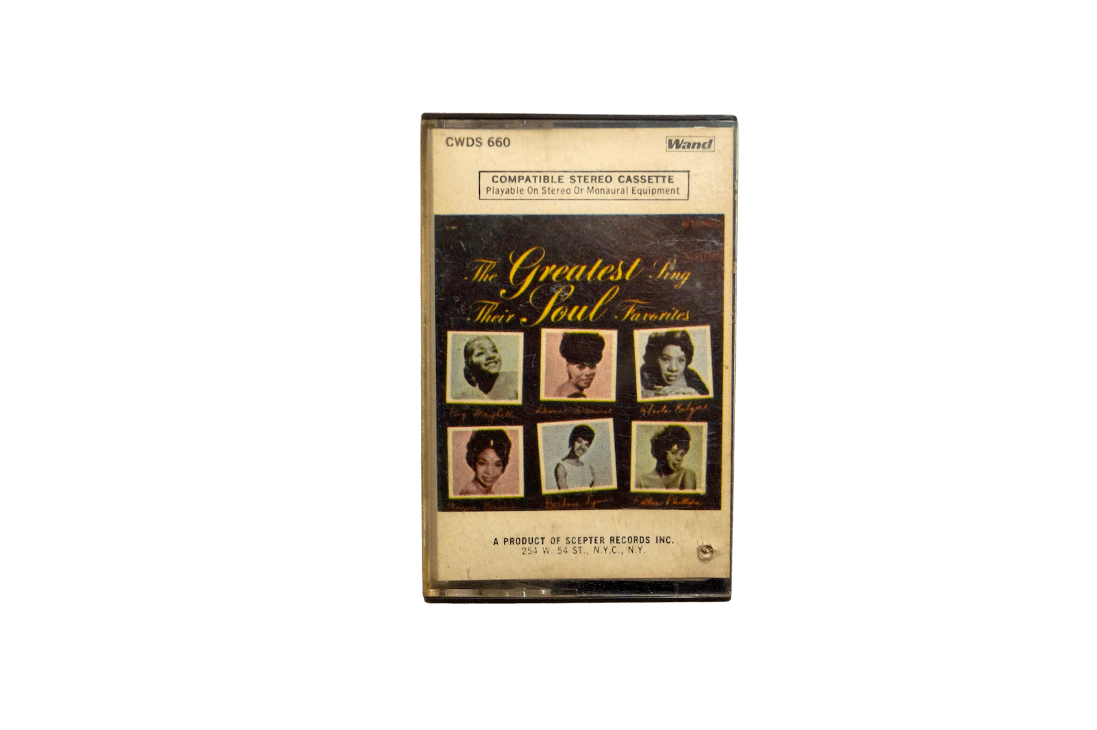 Various Artists – The Greatest Sing Their Soul Favorites – Kassettebånd (Brugt)
