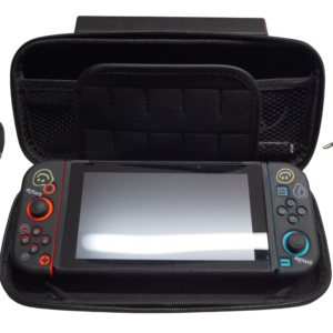 Nintendo Switch V2 – Sort – Inkl. Etui & Tilbehør (Brugt)