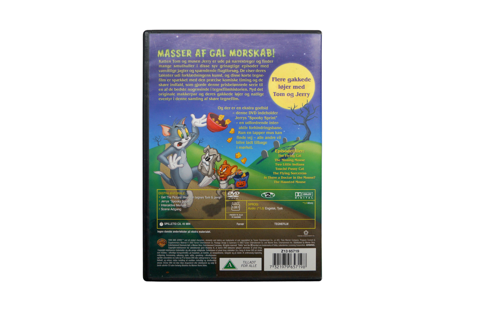 Tom & Jerry: Halloween – DVD (Brugt)