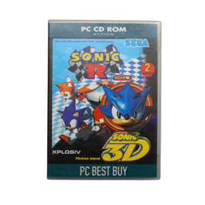 Sonic R + Sonic 3D – PC Best Buy – 2 CD-ROM (Brugt)