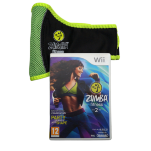 Zumba Fitness 2 inkl. originalt Fitness Belt – Nintendo Wii (Brugt)
