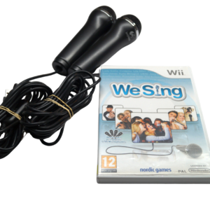 We Sing inkl. 2 Logitech mikrofoner – Nintendo Wii (Brugt)