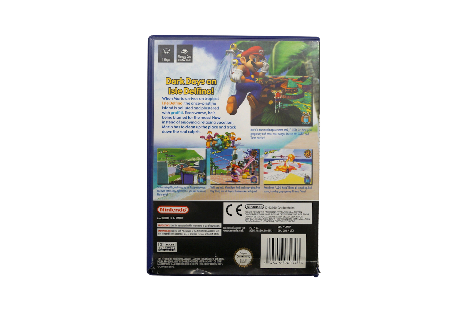 Super Mario Sunshine – Nintendo GameCube (Brugt)