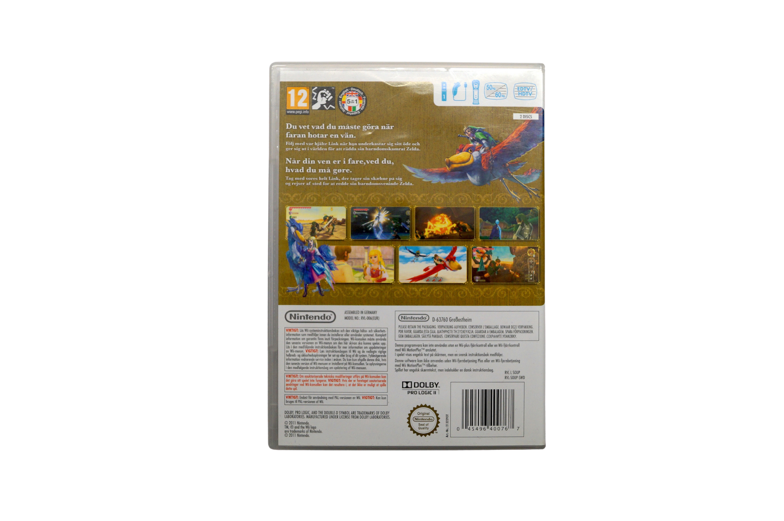 The Legend of Zelda: Skyward Sword – Limited Edition – Nintendo Wii (Brugt)
